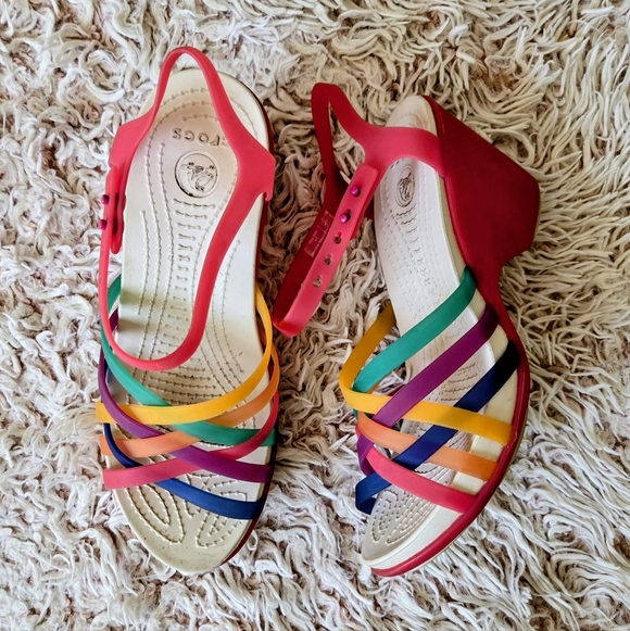 CROCS Shoes - 🌈CROC Colorful Summer Sandals
